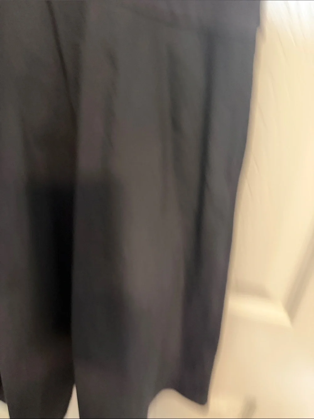 Theory Black Short-Sleeve Drop-Waist Mini Dress